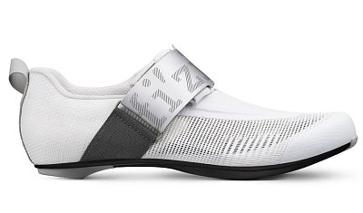 Превью  Велоботинки для триатлона FIZIK Transiro Hydra Aeroweave Carbon White/Silver